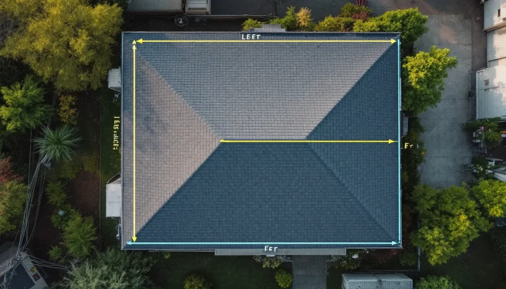 How to Calculate Roof Square Footage: 4 Methods, Pitch Multiplier, and Real Examples