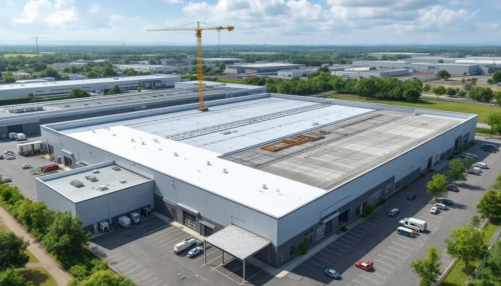Industrial Roof Replacement Cost in 2026: Warehouse, Manufacturing, Cold Storage Per Sq Ft