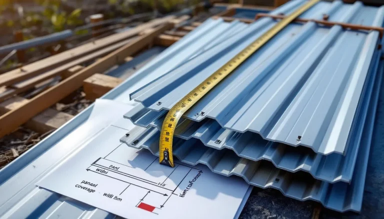 Metal Roofing Calculator: Panel Counts, Coverage Width, and the Hidden Trim List