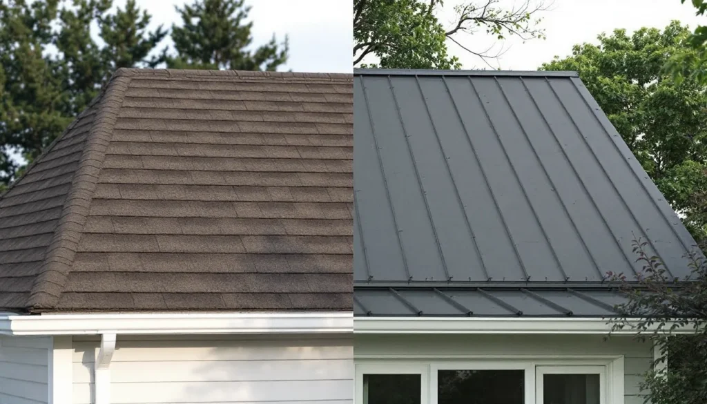 Metal vs Asphalt Shingle Roof: A 2026 Side-by-Side Comparison