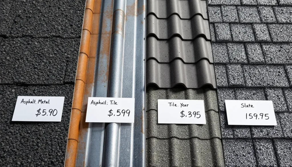 Roof Material Calculator: Picking Asphalt, Metal, Tile, or Slate by Budget and Lifespan