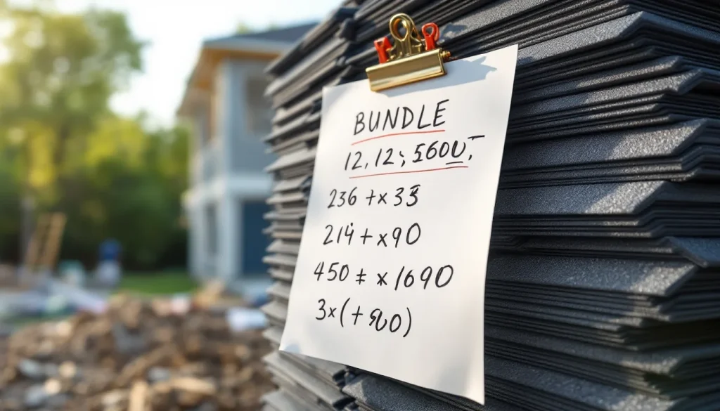 Shingle Calculator: Bundles, Squares, Waste Factor, and a Worked Example