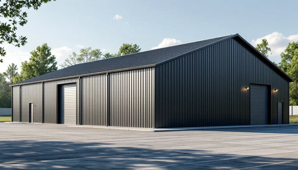 Single-Slope Metal Building Roofs: Pitch, Snow Load, and Drainage Design