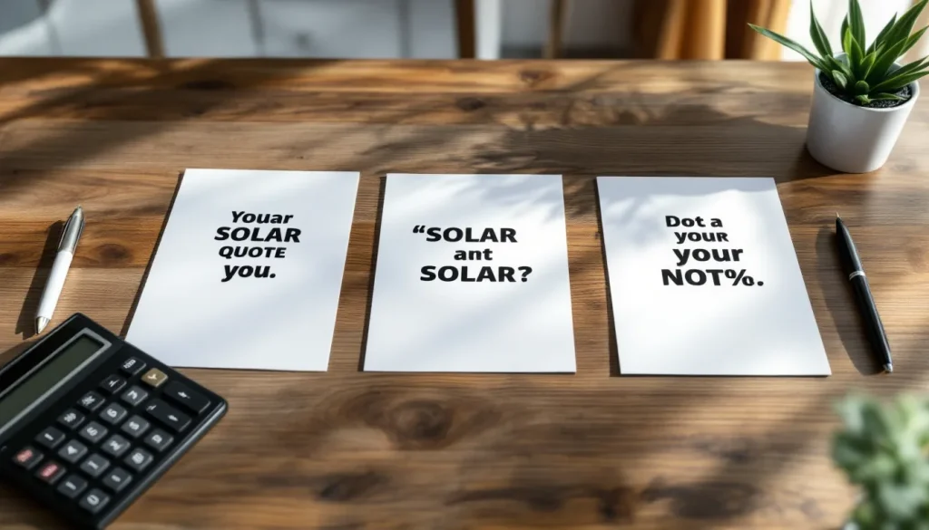 How to Get and Compare Solar System Quotes in 2026: 3-Quote Method, Watt-Math, and PPA Traps