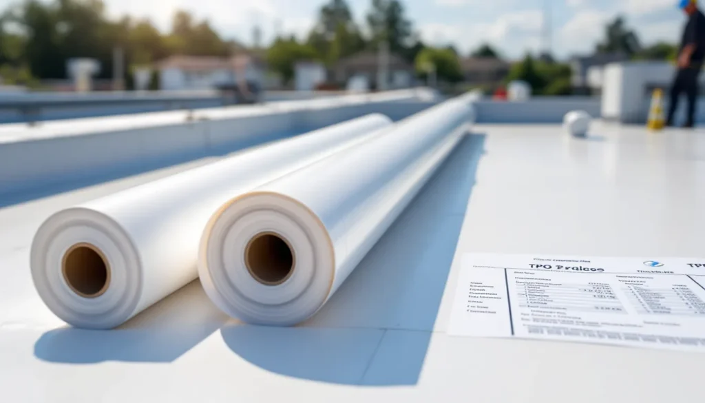 TPO Roof Cost Per Square in 2026: 45-Mil, 60-Mil, 80-Mil Pricing Reality