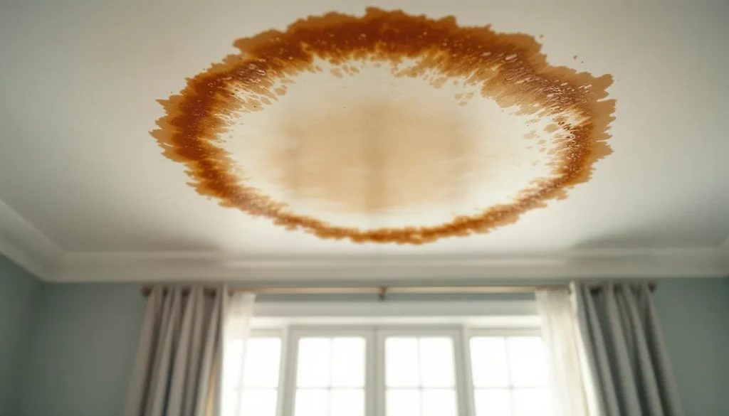 Water Stain on Ceiling: How to Trace It to the Roof Source