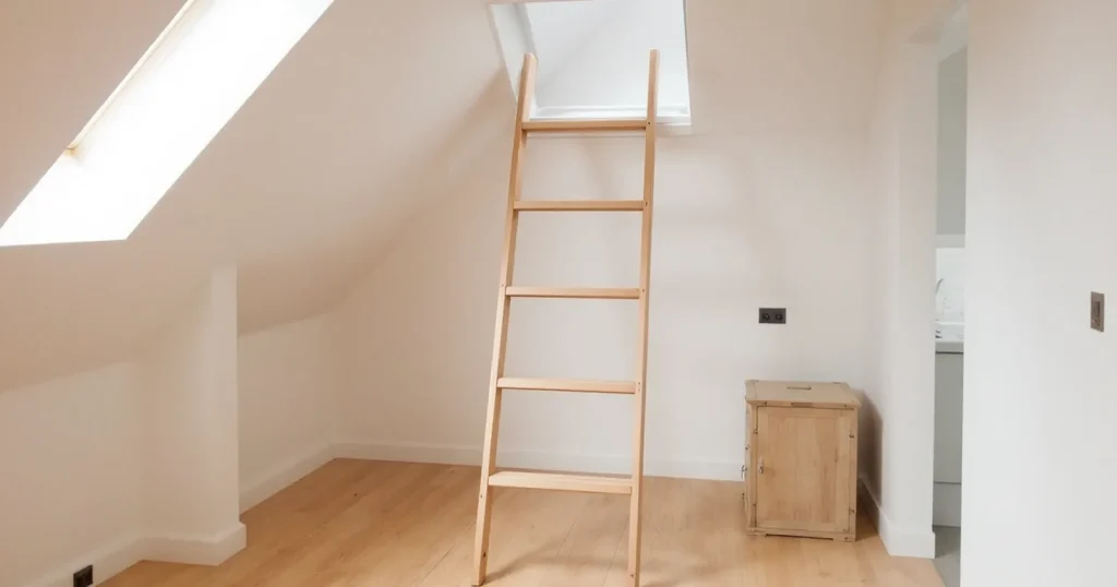 Attic Ladder: Types, Sizes, Load Ratings, Code and Installed Cost