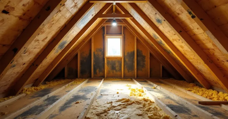 Attic Mold: Causes, Symptoms, Removal Cost and Prevention