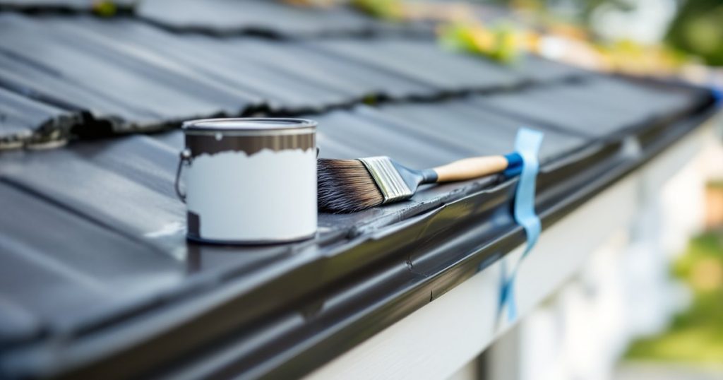 Can You Paint Gutters? Prep, Primer and Cost by Material