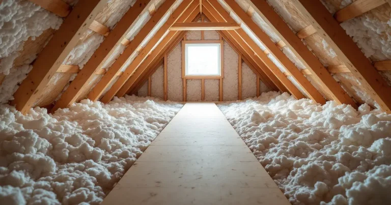 How to Walk in an Attic With Blown Insulation